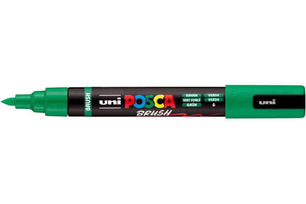 POSCA Brush Marker 1-4mm PC5BRGREE grün
