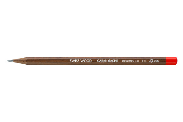 CARAN D'A Bleistift Swiss Wood HB 348.272 braun