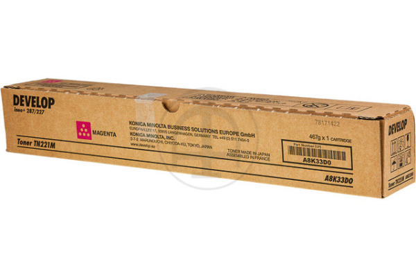 DEVELOP Toner magenta TN-221M Ineo +227 20'000 Seiten