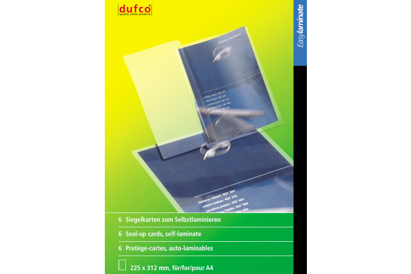 DUFCO Seal-Up Cards 52101.004 225X312MM 6STK