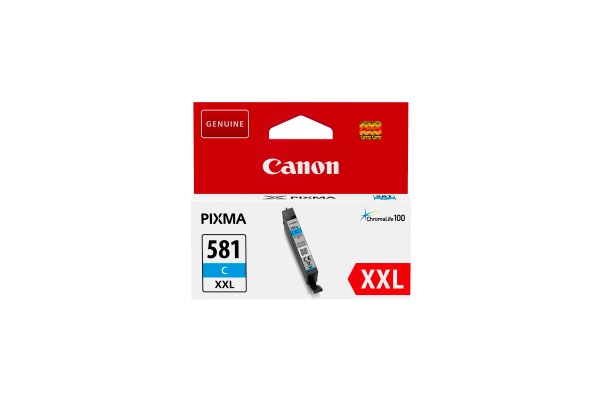CANON Tintenpatrone XXL cyan CLI-581 Pixma TS6150/TS8150 11.7ml