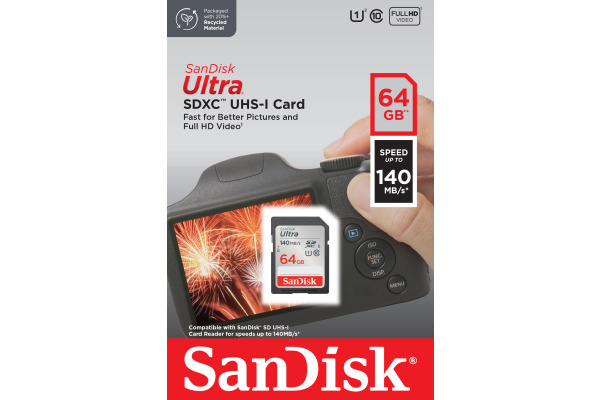 SANDISK Ultra SDXC 64GB SDSDUNB06