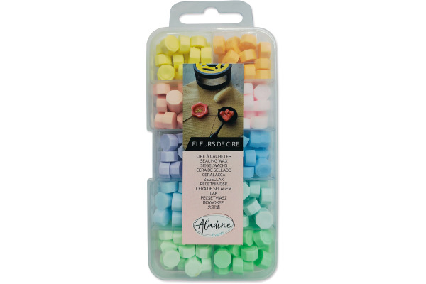 ALADINE Wachsbox  72498 pastell 10 Farben