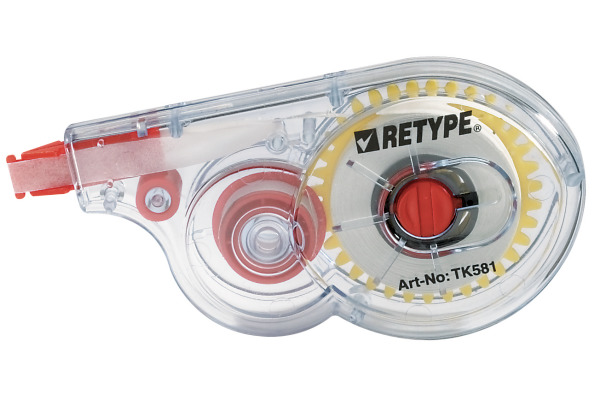 RETYPE Correction Tape TK582-11 Retype 5mmx8m weiss