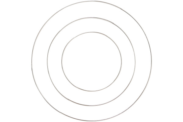 I AM CREA Metallringe 10/20/30cm 4081.31 3 Stück