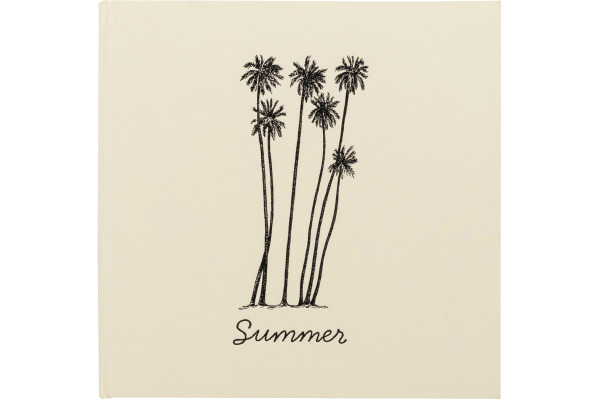 EXACOMPTA Fotoalbum Summertime 25x25cm 16347E Pastellgelb 30 Seiten