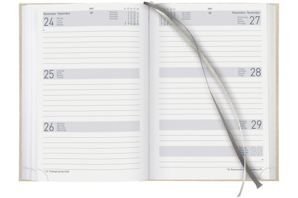 BIELLA GA Dispo Term 2027 808548100 1W/2S beige ML 14.5x20.5cm