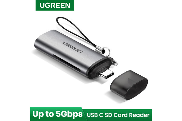 UGREEN Dual Card Reader USB-C 3.0 50704 SD,TF,BB