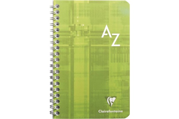 CLAIREFON Adressbuch Index A8 8589C ass., kariert, 5mm 50 Blatt