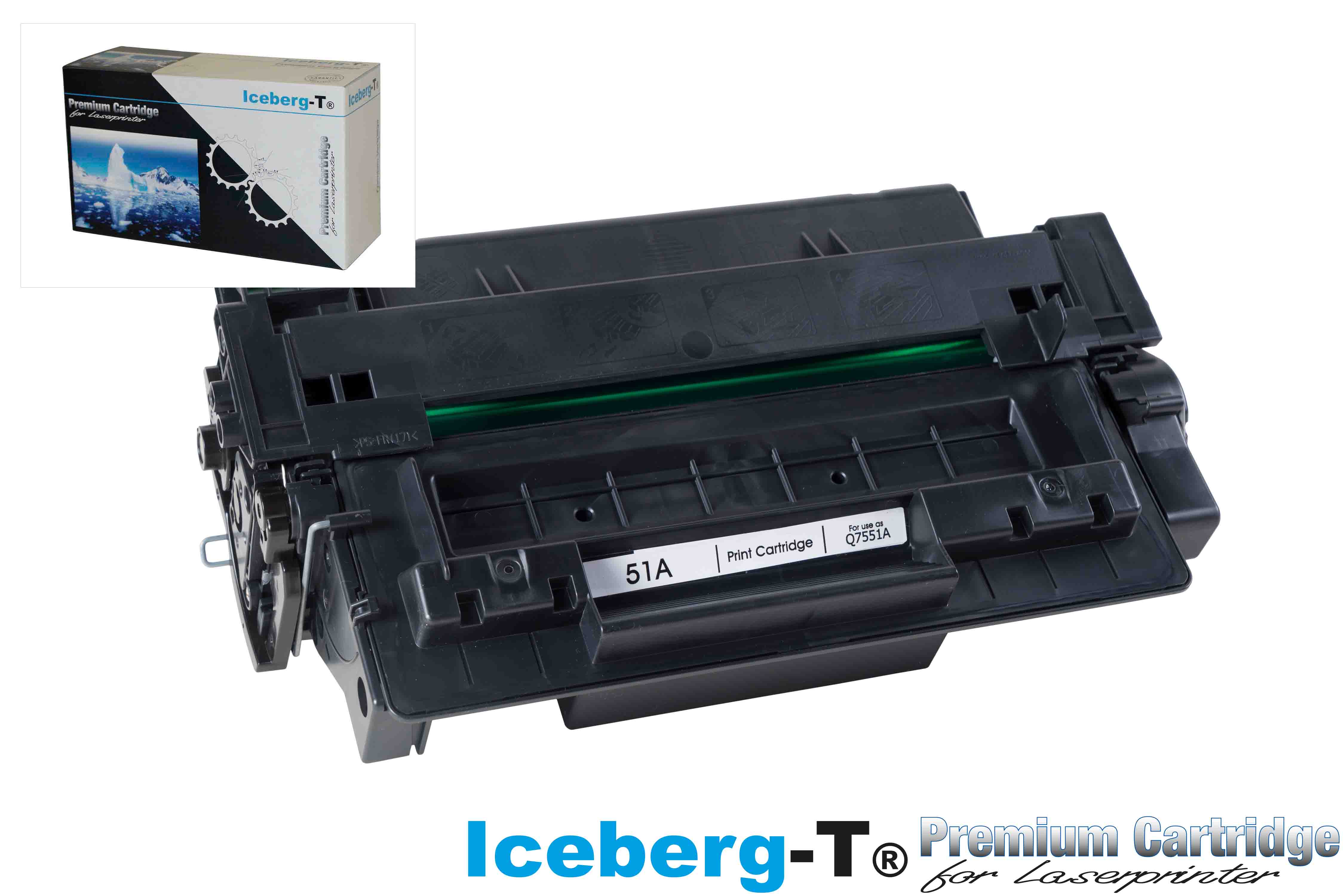 Iceberg-T Toner Q7551A 6'500 Seiten, schwarz