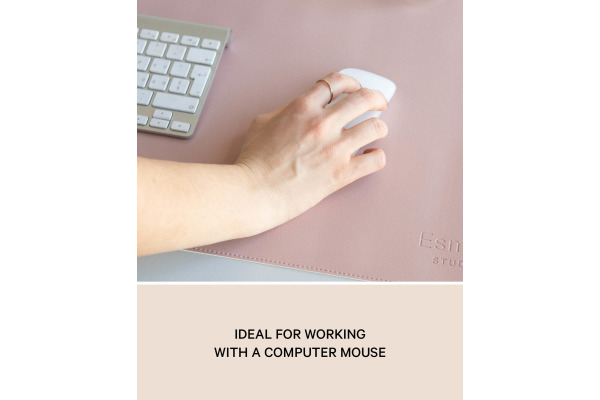 ESMEE Schreibtischmatte 40x60cm 300001.03 rosa