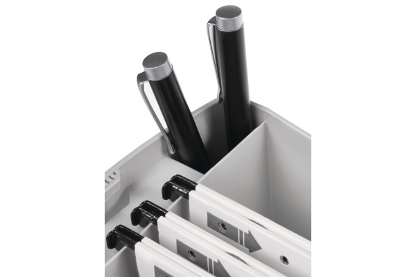 HAN Hängemappenbox SwingPlus 1901-14 blau 39.7x34.7x15.4cm