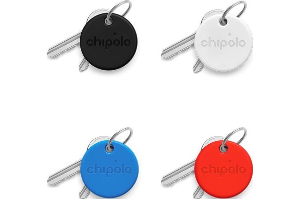 CHIPOLO ONE, 4 Stück CH-C19M-4 Schwarz, Weiss, Blau & Rot
