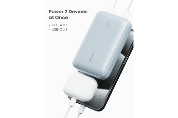 AUKEY Spark Mini 20000, 20W, PD,QC PB-Y57 BL Powerbank,Blue,USB-C,USB-A