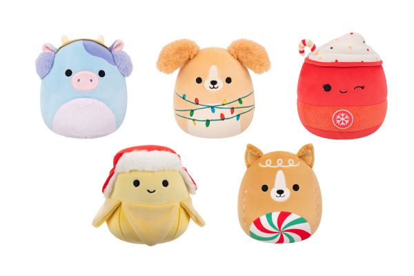 SQUISHMAL Plüschtier Christmas 19cm 6700.9338 assortiert