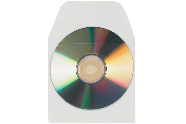 3L CD/DVD-Tasche 127x127mm 6832-100 selbstklebend 100 Stück