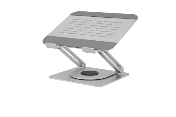 ICY BOX Rotatable and fully adjustable IB-NH300R notebook stand 17 Inch silver