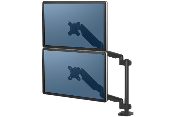 FELLOWES Platinum Seriess 8043401 vertikaler Doppelarm schwarz