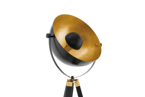 EGLO Stehleuchte COVALEDA 49618 schwarz