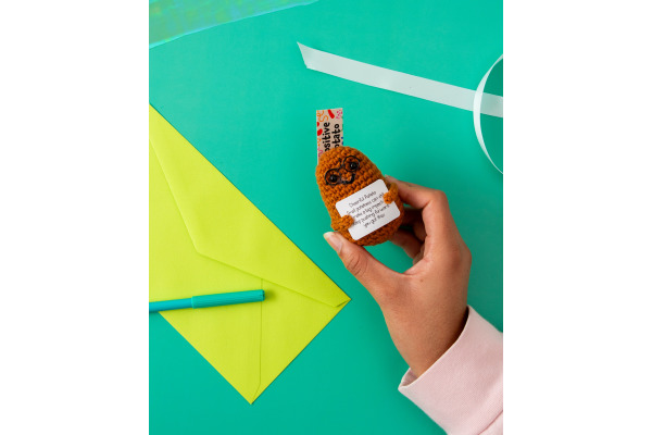 I AM CREA Positive Potato Brille 12cm 219088 braun