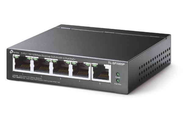 TP-LINK 5-Port PoE-Switch TLSF1005P 10/100MBit/s