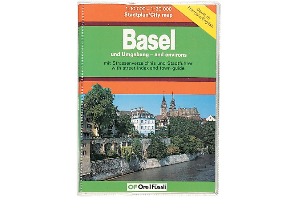 ORELL F. Taschenplaner 11x17cm 905873856 Basel 1:12'000