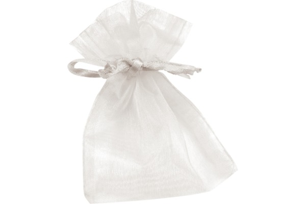 KNORR Organzasäckchen 13x10cm 216399517 weiss