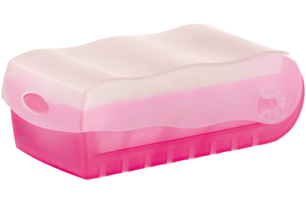 HAN Karteibox Croco A8 998-663 pink 9.7x6.7x19.1cm