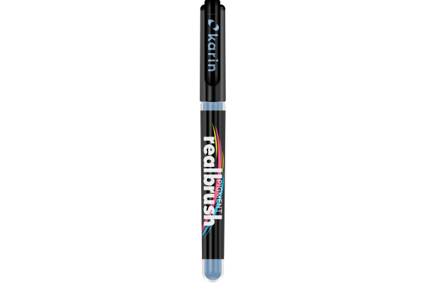 KARIN Real Brush Pen Pro 0.4mm 33Z283 Pigment, pastell blau