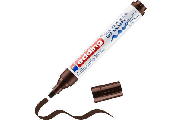 EDDING Permanent Marker 1455 1-5mm 1455-18 dunkelbraun