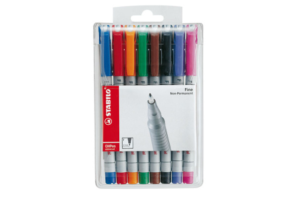 STABILO OHP Pen non-perm. F 852/8 8er Etui