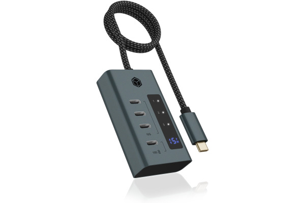 ICY BOX USB-C - 4-Port Hub IBHUB1454 3x 3.2 Gen2, 1x PD 20W