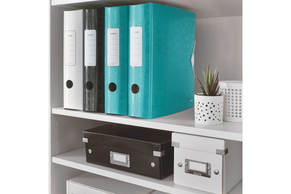LEITZ Ordner WOW Active 180° 8.2cm 11060051 eisblau A4