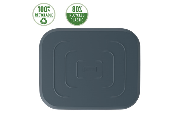 LEITZ Fussstütze Ergo 65460089 Grau 340x58x420mm