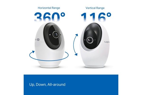 TP-LINK AI Pan/Tilt Security Cam TAPO C260 4K, Smart AI