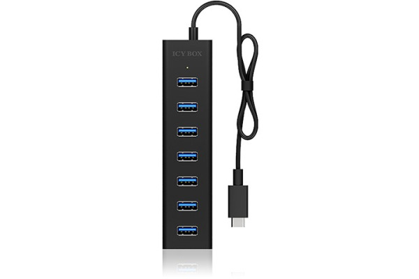 ICY BOX USB-C to 7 Port USB-A Hub IBHUB1700 USB 3.2 G1