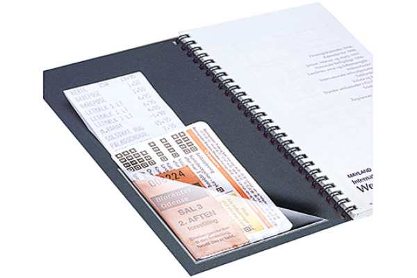 3L Viereck File-Pockets 155x90mm 10055 transp. 5 Stück