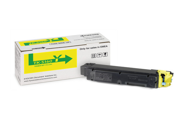 KYOCERA Toner-Modul yellow TK-5160Y Ecosys P7040 12'000 Seiten