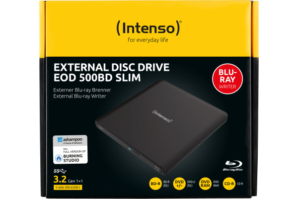 INTENSO Ext. Disc Drive EOD 500D 5401500 Blu-ray writer incl. Software
