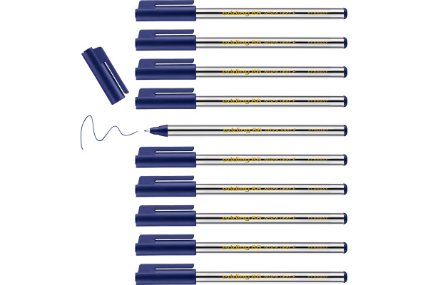 EDDING Fineliner Office 88 0.6mm 88-3 blau