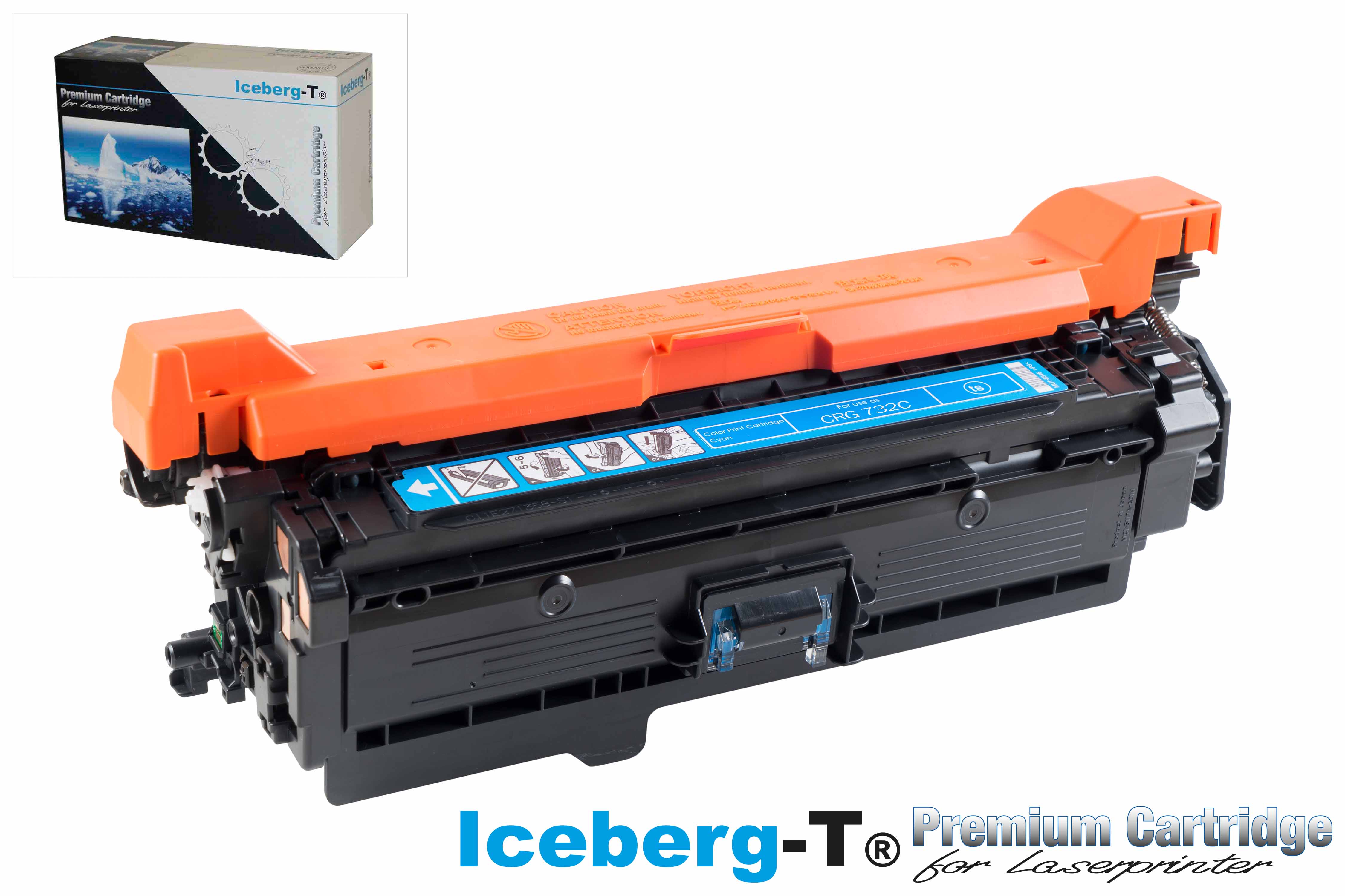 Iceberg-T Toner CRG 732C 6'000 Seiten, cyan