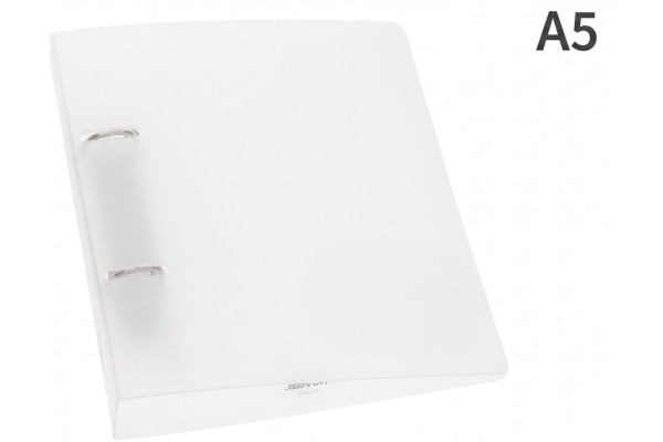 NOVOOO Ringbuch 2.8cm 434600 2 Ringe transparent A5