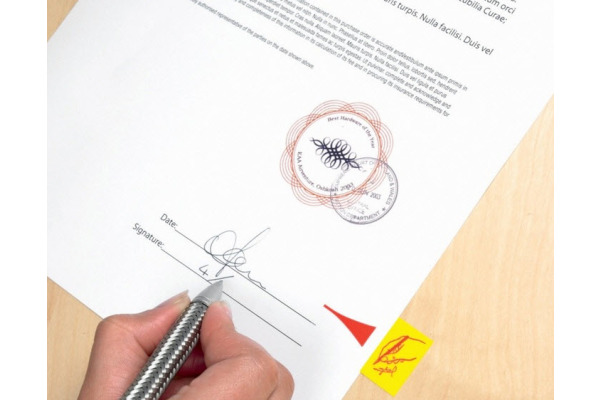 POST-IT Index Tabs 25,4x43,2mm 680-31 Sign here/50 Tabs