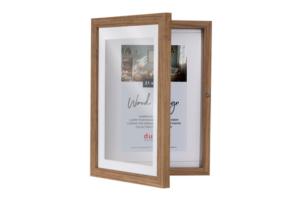 DUFCO Bilderrahmen 21x29.7cm 162010003 MemoryFrame, Eiche