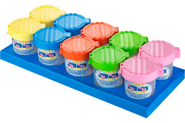 LÄUFER Pinselbecher 86401 ass. 5,5/7x8cm