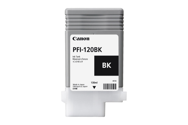 CANON Tintenpatrone black PFI-120BK iPF TM 200/305 130ml
