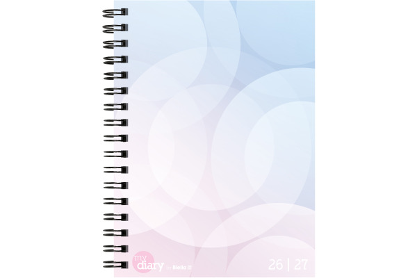 BIELLA Schüleragenda Pastel 26/27 17890027U 1W/2S 12x16.5cm