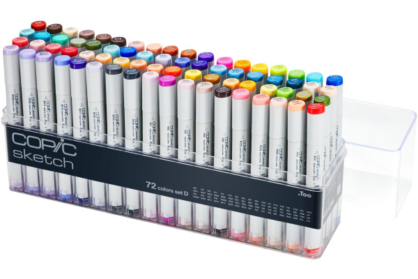 COPIC Marker Sketch 21075164 Set D, 72 Stück