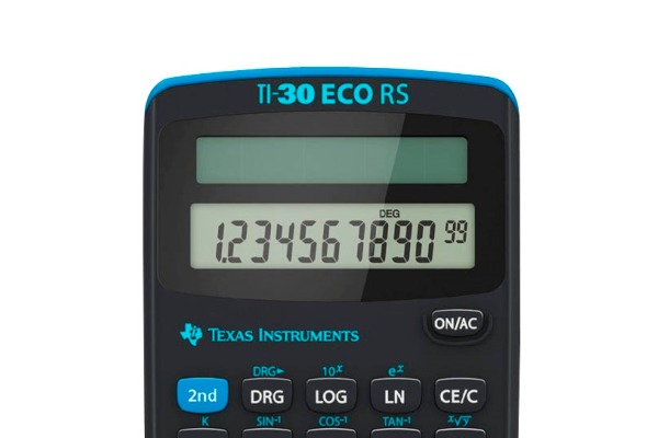TEXAS Rechner Schule TI-30 eco RS