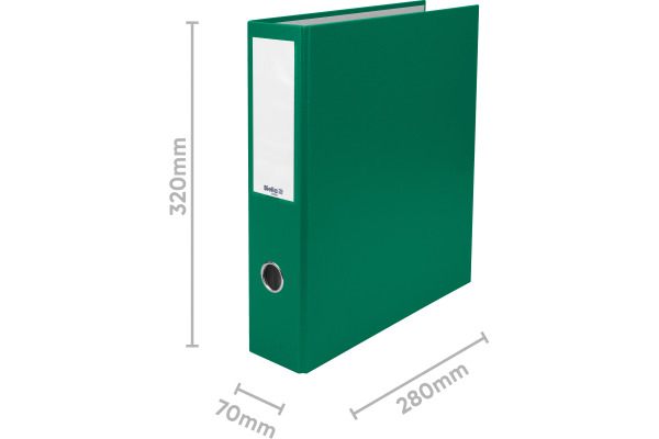 BIELLA Ringbuch Dinor-Quatro 7cm 12644730U 4 Ringe grün A4+